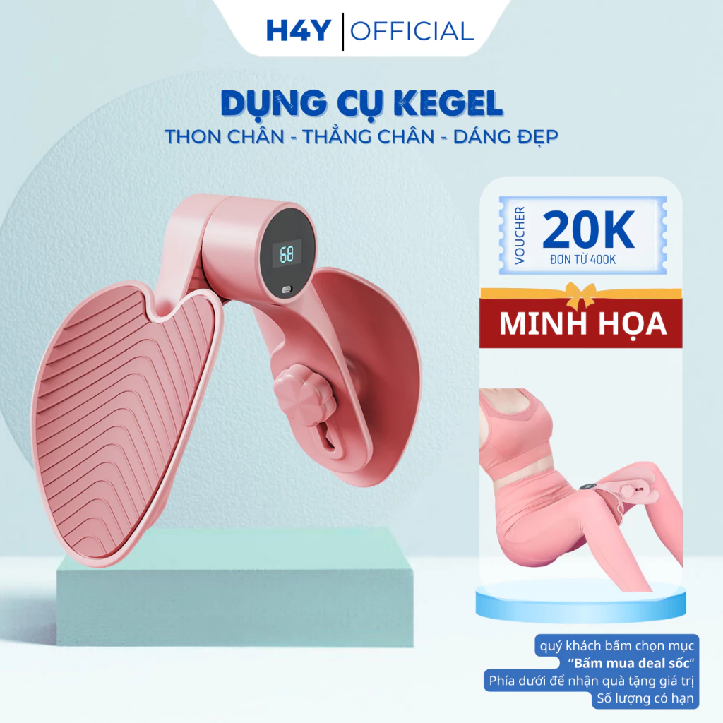 Dụng Cụ Tập Kegel Cơ Đùi Trong - Vùng Cơ Hông Dụng Cụ Tập Tay Cơ Sàn Chậu Cải Thiện Khung Xương Chậu Cho Phụ Nữ